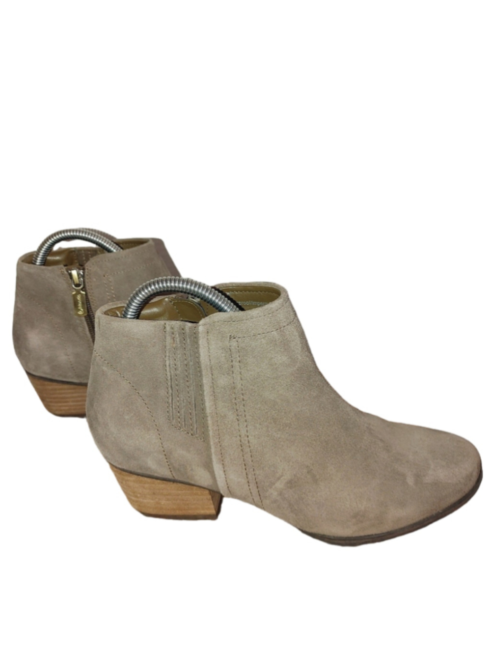 Blondo Valli Waterproof Suede Ankle Boots Size 8W